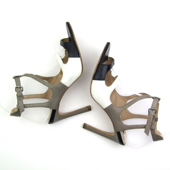 zara strappy heeled sandals